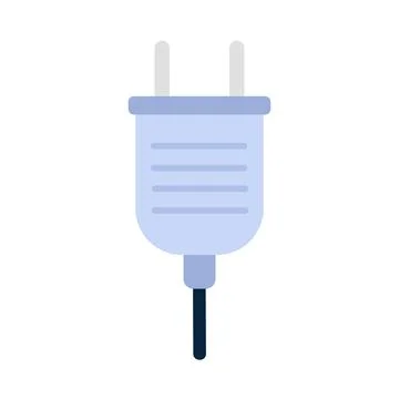 Electricity plug device Stock Illustration
