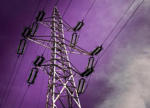 Electricity Pole Stock Photos