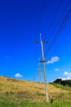 Electricity post Stock Photos