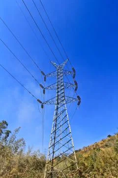 Electricity post Stock Photos