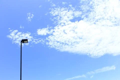 Electricity post Stock-Fotos