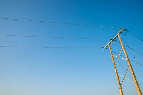 Electricity post Stock Photos