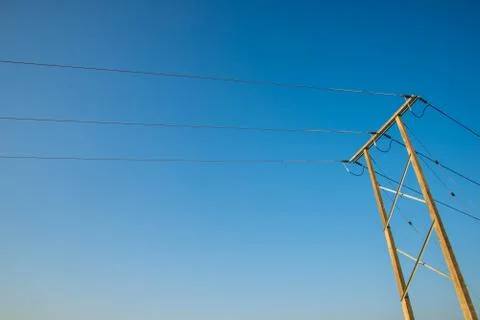 Electricity post Stock Photos