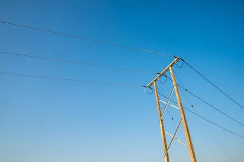 Electricity post Stock Photos