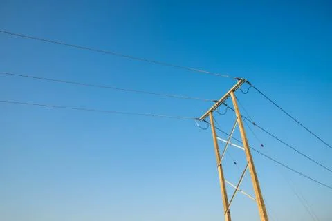 Electricity post Stock Photos