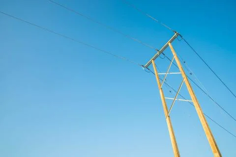 Electricity post Stock Photos