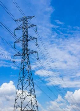 Electricity post Stock Photos