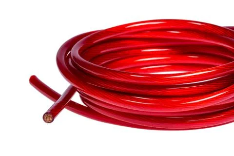 Electricity power cable Stock Photos