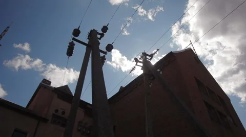 Electricity power station Video stock 61755607