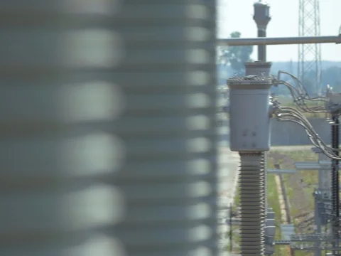 Electricity power station Stock Footage 81079761