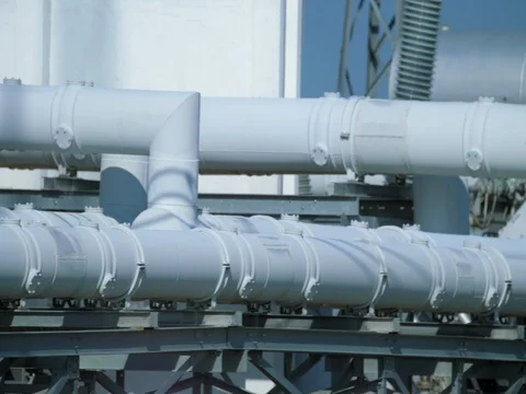 Electricity power station Stock Footage 81144375