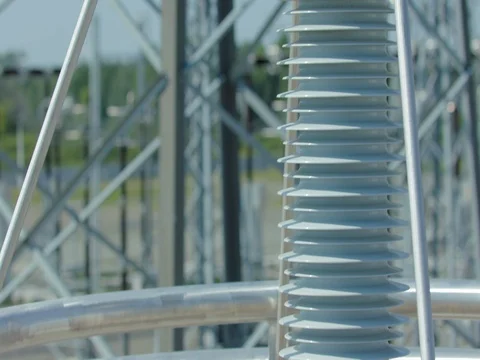 Electricity power station Stock Footage 81146083