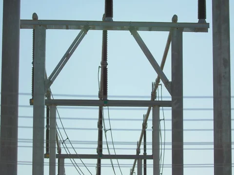 Electricity power station Stock Footage 81146264