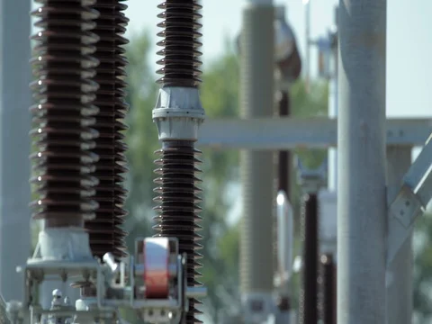 Electricity power station Stock Footage 81146404