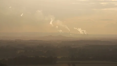 Electricity power station Stock Footage 106393127