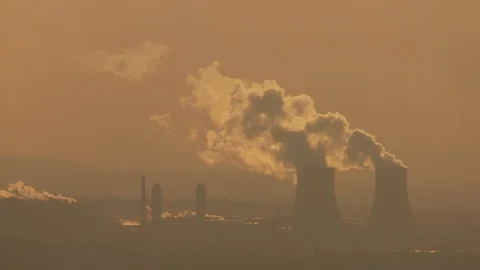 Electricity power station Stock Footage 106393205