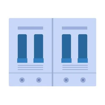 Electricity power switch Stock Illustration