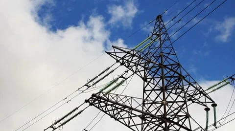 Electricity Pylon 動画素材 8766549