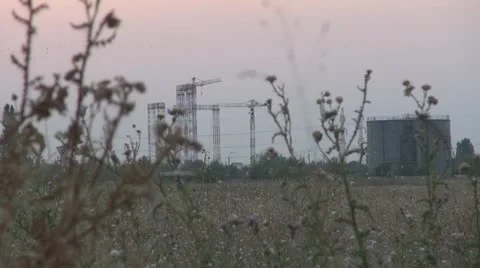 Electricity pylon Video stock 11943623