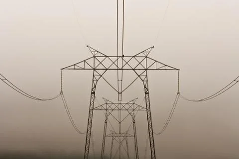 Electricity Pylon Stock Photos