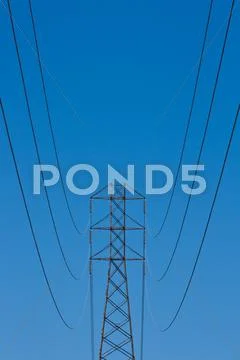 Electricity Pylon Stock Photos