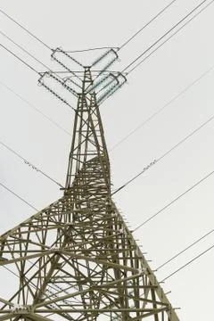 Electricity pylon Stock-Fotos