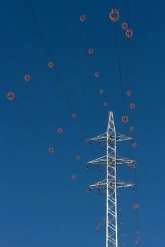Electricity Pylon 스톡 사진