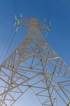 Electricity Pylon 스톡 사진