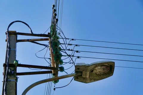 Electricity Pylon. Stock Photos