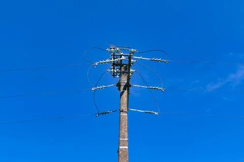 Electricity Pylon. Foto stock