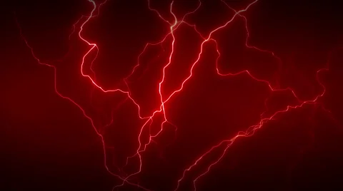 Electricity Red Full Stock Footage 51855632