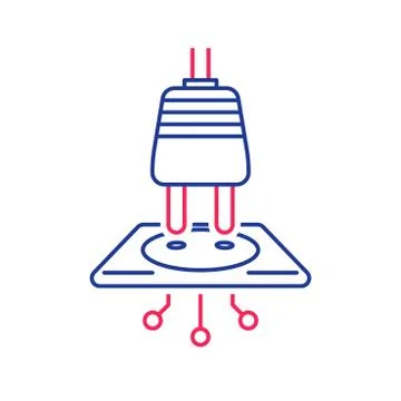 Electricity services concept, socket and plug connecting, electrical outlet,  Stock Illustration