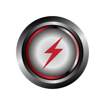 Electricity sign Stock Illustration