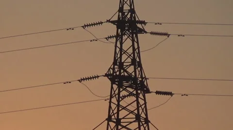 Electricity supply tower 動画素材 52743980