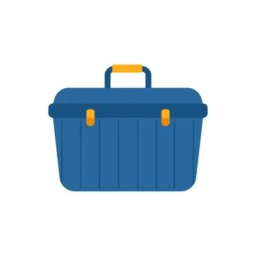 Electricity toolbox kit Stock Illustration