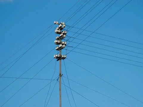 Electricity tower Stock Photos