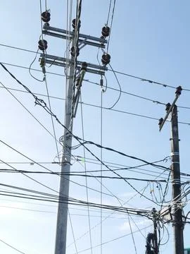 Electricity Tower 写真素材