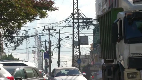 Electricity transformers Stock Footage 273595025