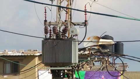 Electricity transformers Stock Footage 273595161