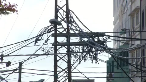 Electricity transformers Video stock 273599870