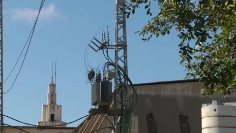 Electricity transformers  Video stock 273599900