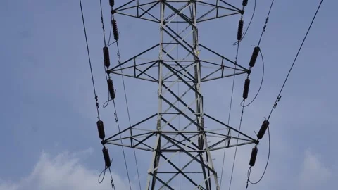 Electricity Transmission Tower 库存影片 335219734