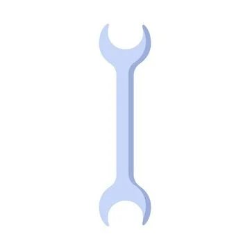 Electricity wrench key Illustrazione stock