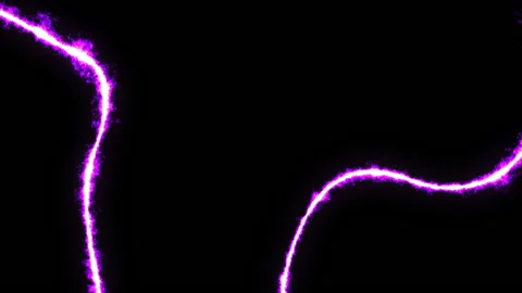 Electricty moving graphic Stock Footage 130818499