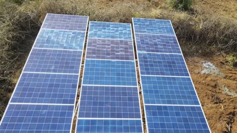 Electricty nature industry concept Eco silicon . Environmental technology Stock Footage 236923657
