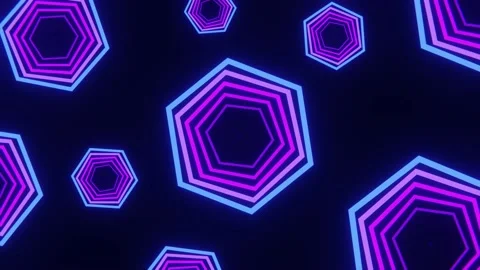 Electro bloom loop Stock Footage 170183462