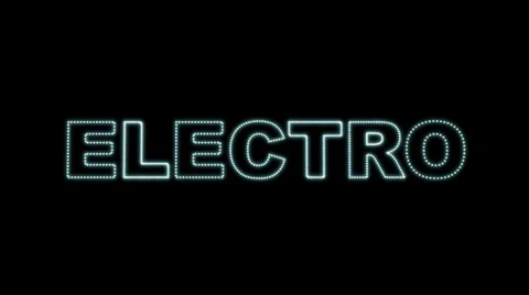 Electro LEDS 02 Stock Footage 33067279