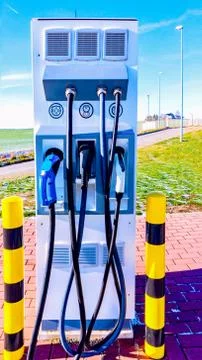 For electro mobiles Stock Photos