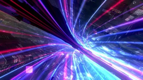 Electro-nature-tubes-2v hd loop1min Stock Footage 145982078