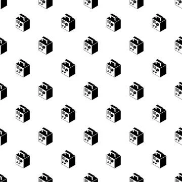 Electro welding machine pattern seamless イラスト素材